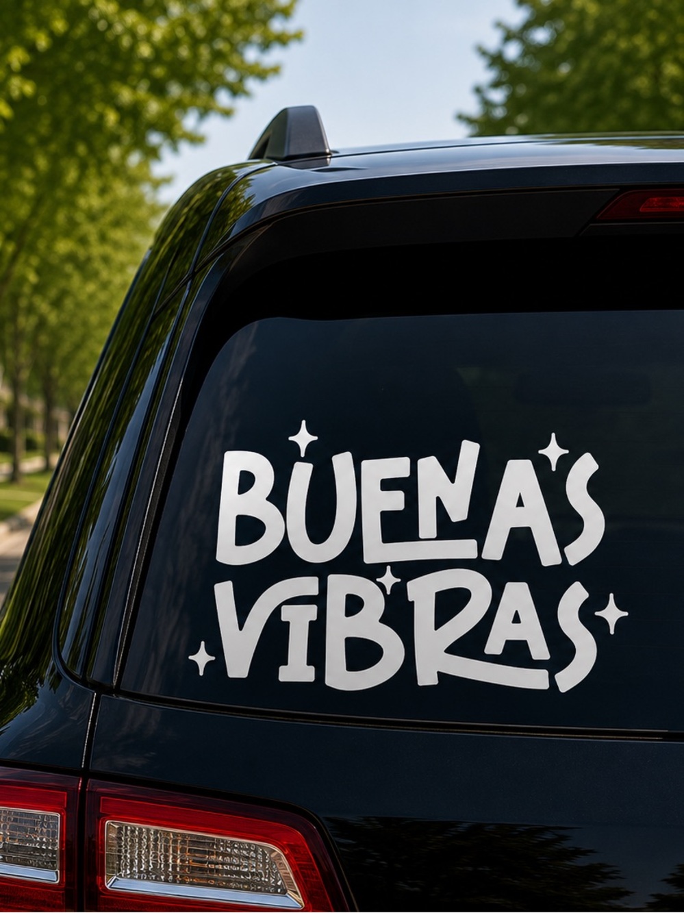 'Buenas Vibras' Vinyl Decal Sticker- 6 inches